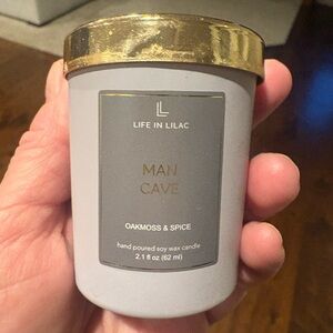 Life in Lilac Man Cave Candle